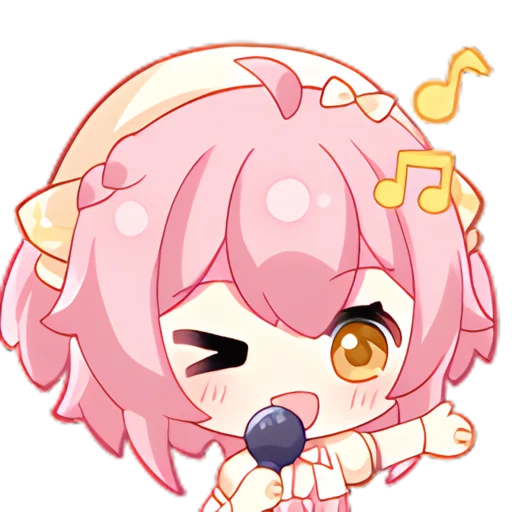 🎤 Стикер «Taffy Nya» для Telegram
