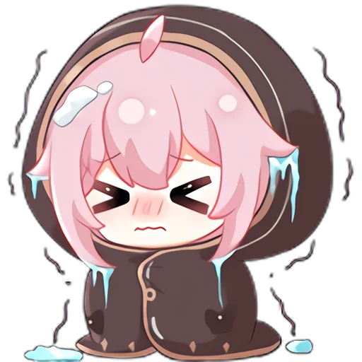 🥶 Стикер «Taffy Nya» для Telegram