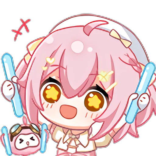 🥳 Стикер «Taffy Nya» для Telegram