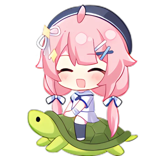 🐢 Стикер «Taffy Nya» для Telegram