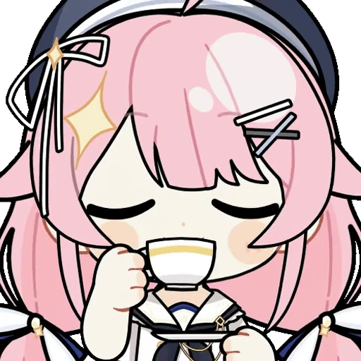 🍵 Стикер «Taffy Fans» для Telegram