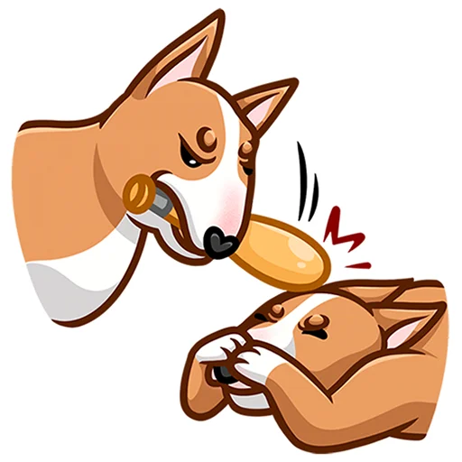 👊 Стикер «Тай без надписей» для Telegram