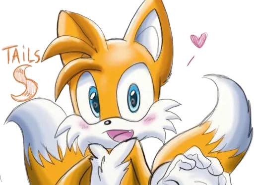 ❤ Стикер «Miles Tail Prower» для Telegram