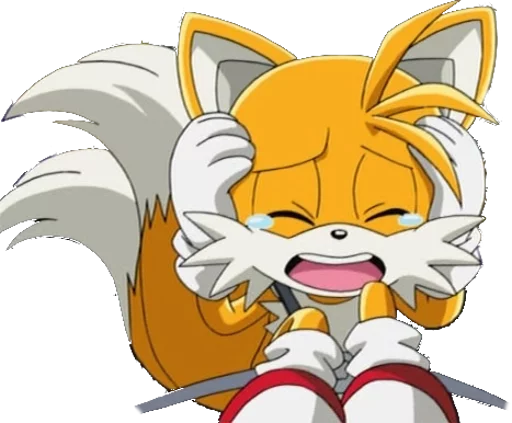 😭 Стикер «Miles Tail Prower» для Telegram