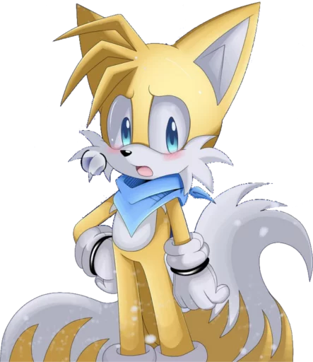 😩 Стикер «Miles Tail Prower» для Telegram