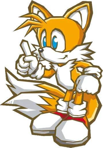 ☝ Стикер «Miles Tail Prower» для Telegram