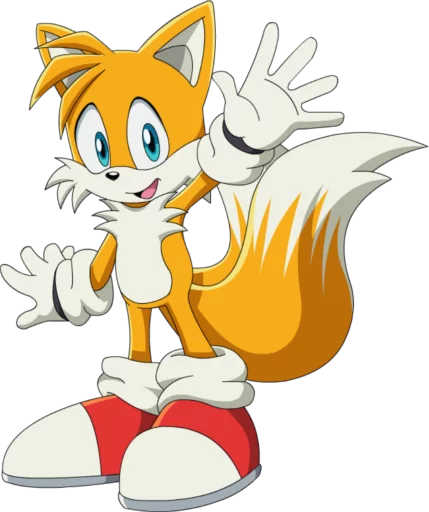 👋 Стикер «Miles Tail Prower» для Telegram