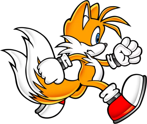 🏃 Стикер «Miles Tail Prower» для Telegram