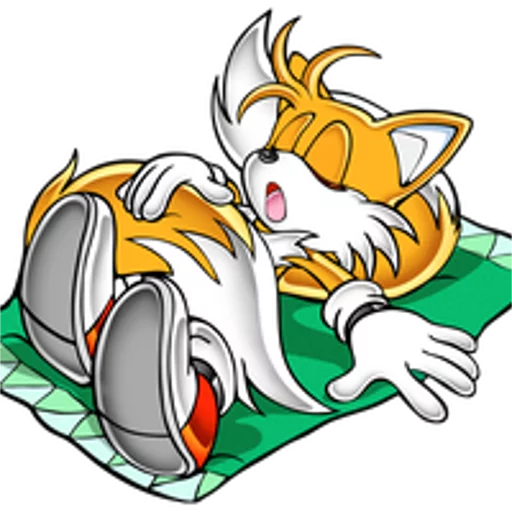 😴 Стикер «Miles Tail Prower» для Telegram