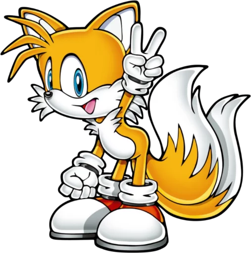 ✌ Стикер «Miles Tail Prower» для Telegram
