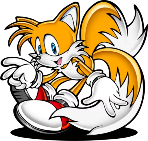 🤗 Стикер «Miles Tail Prower» для Telegram