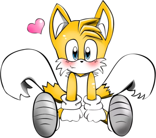 ❤ Стикер «Miles Tail Prower» для Telegram