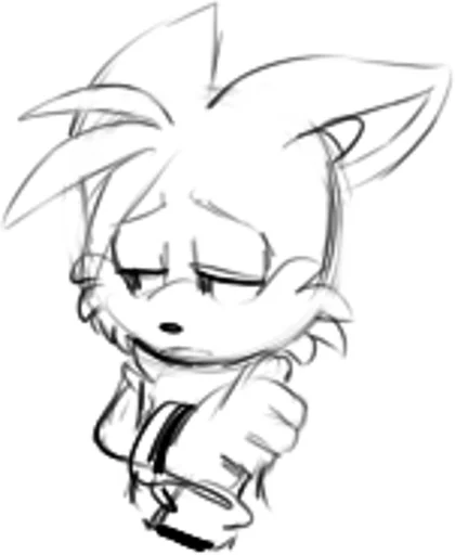 😔 Стикер «Miles Tails Prower Part 2» для Telegram