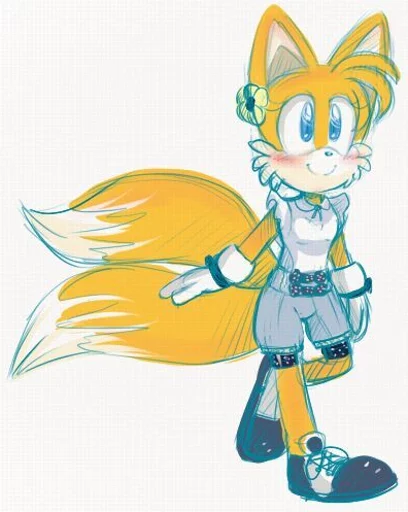 🙂 Стикер «Miles Tails Prower Part 2» для Telegram
