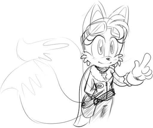 ☺️ Стикер «Miles Tails Prower Part 2» для Telegram