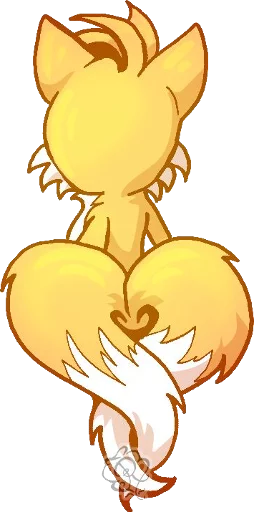 ❤ Стикер «Miles Tails Prower Part 2» для Telegram