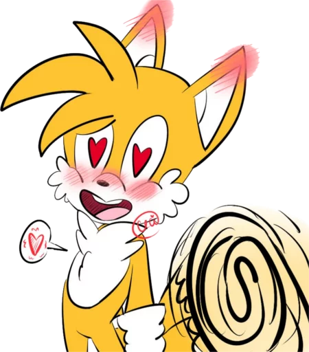 😍 Стикер «Miles Tails Prower Part 2» для Telegram