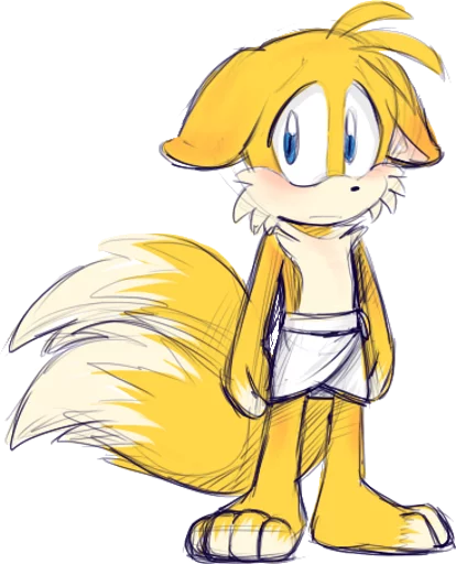 😳 Стикер «Miles Tails Prower Part 2» для Telegram