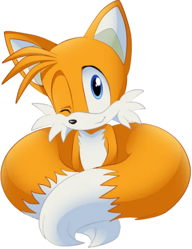 😜 Стикер «Miles Tails Prower Part 2» для Telegram