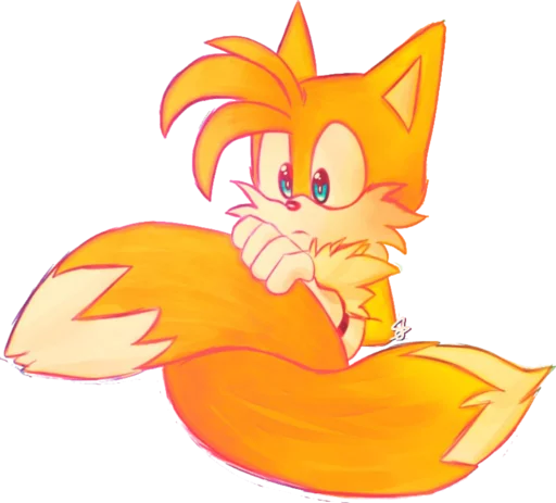 😐 Стикер «Miles Tails Prower Part 2» для Telegram
