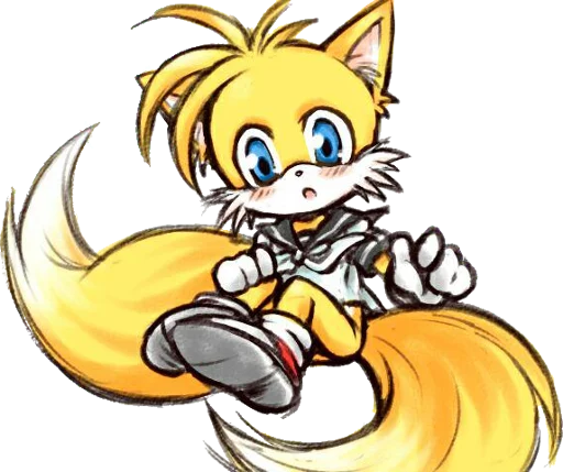 😳 Стикер «Miles Tails Prower Part 2» для Telegram