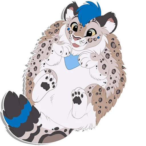☺️ Стикер «Tailz SnowMew» для Telegram