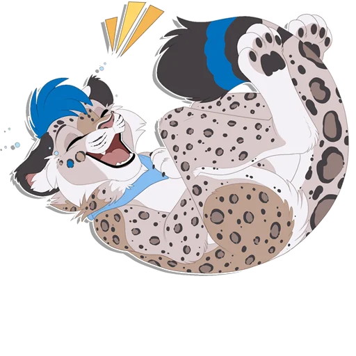 🤣 Стикер «Tailz SnowMew» для Telegram