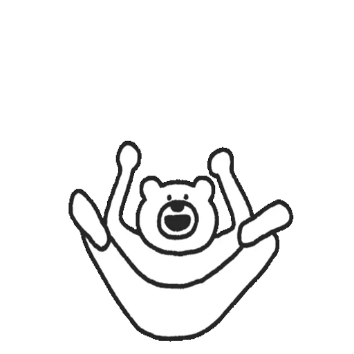 🤪 Стикер «Takadabear» для Telegram