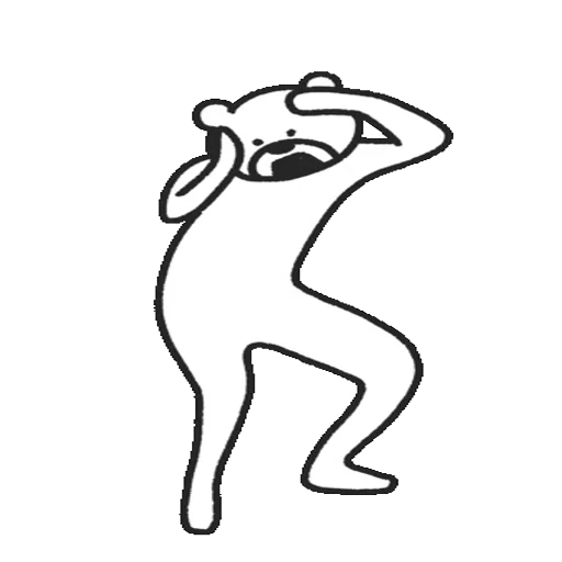 🤯 Стикер «Takadabear» для Telegram