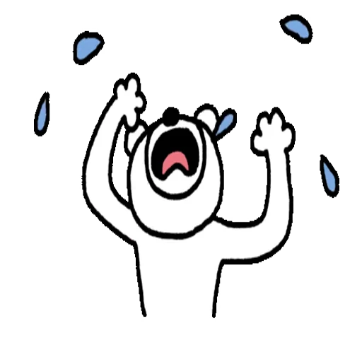 😢 Стикер «Takadabear» для Telegram