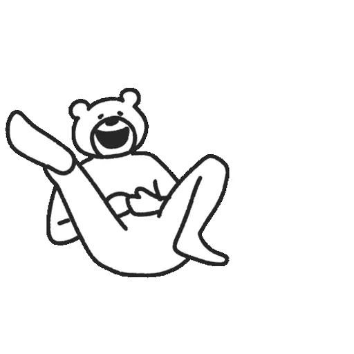 😅 Стикер «Takadabear» для Telegram