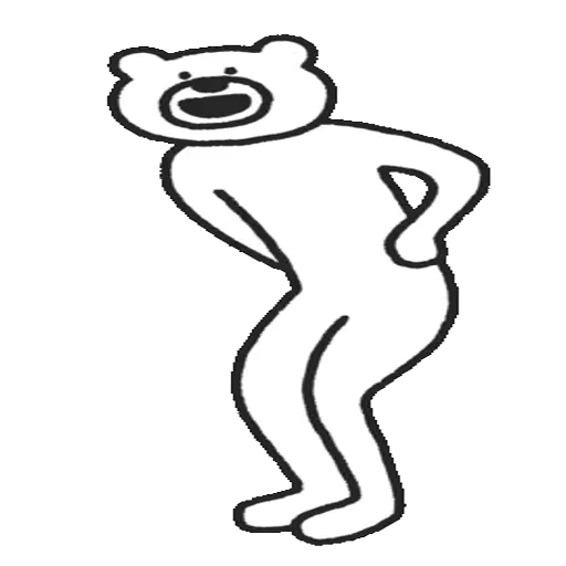 🥋 Стикер «Takadabear» для Telegram