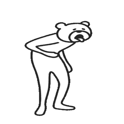 🤮 Стикер «Takadabear» для Telegram