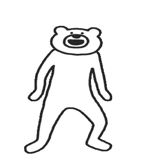 🥴 Стикер «Takadabear» для Telegram