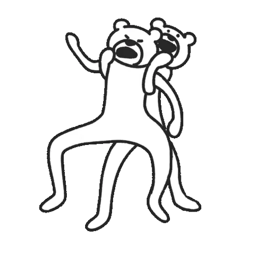 🤬 Стикер «Takadabear» для Telegram