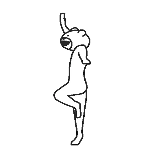 🩰 Стикер «Takadabear» для Telegram