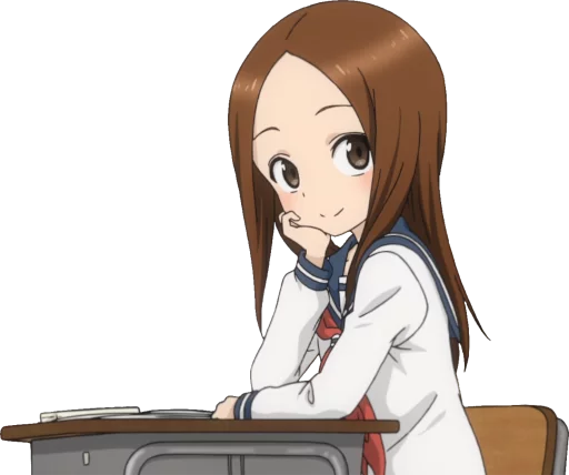 Стикерпак Let us all love Takagi для Telegram