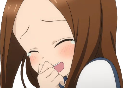 😂 Стикер «Let us all love Takagi» для Telegram
