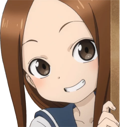 😜 Стикер «Let us all love Takagi» для Telegram