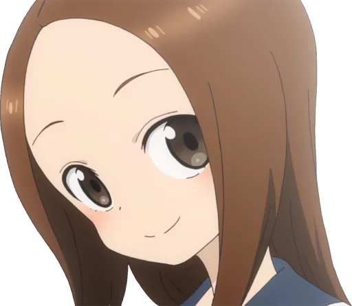 😏 Стикер «Let us all love Takagi» для Telegram
