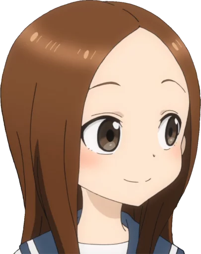 🙂 Стикер «Let us all love Takagi» для Telegram