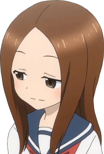 😏 Стикер «Let us all love Takagi» для Telegram
