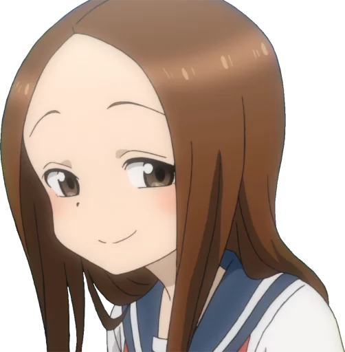 😏 Стикер «Let us all love Takagi» для Telegram