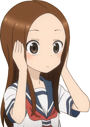 😱 Стикер «Let us all love Takagi» для Telegram
