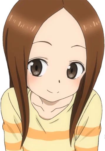 😏 Стикер «Let us all love Takagi» для Telegram