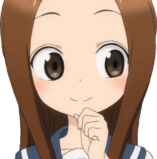 🤔 Стикер «Let us all love Takagi» для Telegram