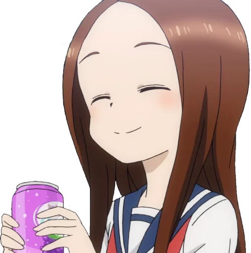 😌 Стикер «Let us all love Takagi» для Telegram