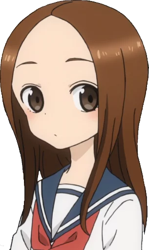 😕 Стикер «Let us all love Takagi» для Telegram
