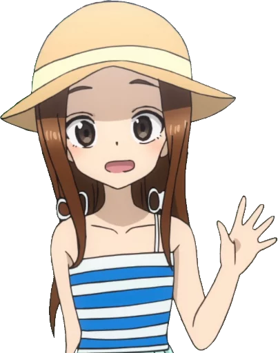 😄 Стикер «Let us all love Takagi» для Telegram
