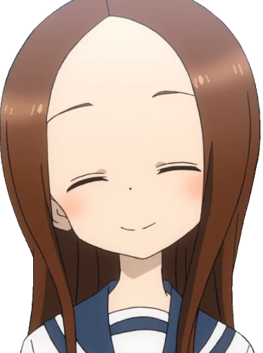 😊 Стикер «Let us all love Takagi» для Telegram